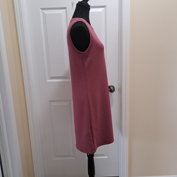 ❤️ New! Gaiam Pink Dress Tank Style Women's Small Soft Casual Knit Dress - Picture 5 of 11